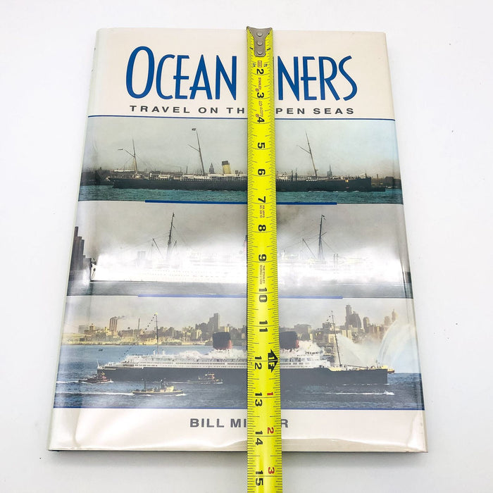 Ocean Liners Travel On The Open Seas HC Bill Miller 1990 Oversized 1st Edition 12