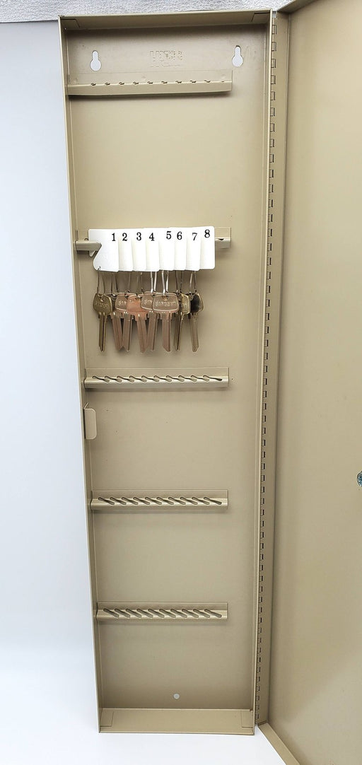 KEKAB Locking Key Cabinet 50 Key Organizer Vertical HPC V50 28x7in OPEN BOX 1