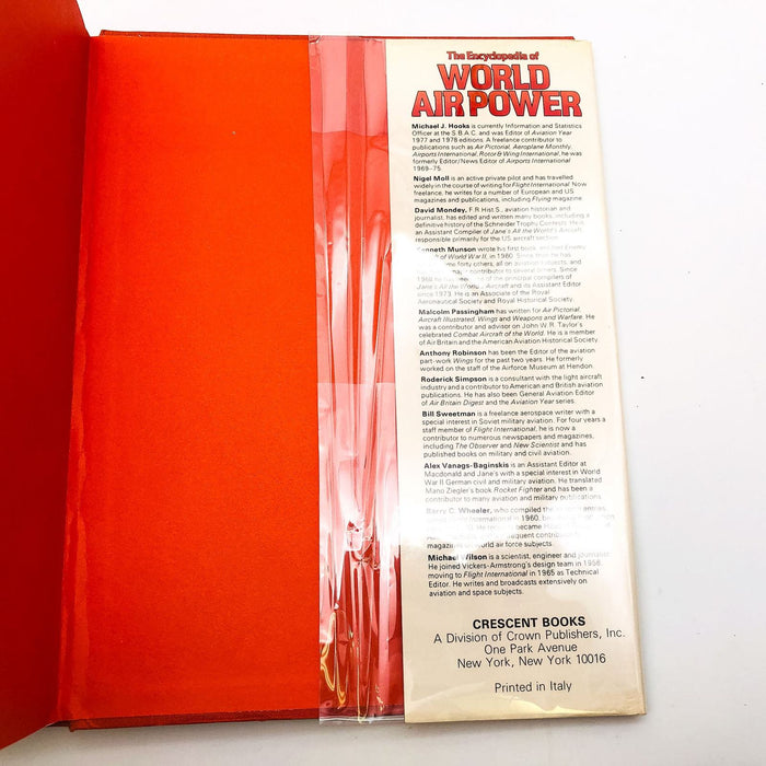 The Encyclopedia Of World Air Power Hardcover Bill Gunston 1980 1st Edition 3