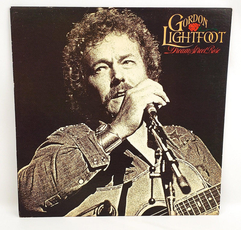 Gordon Lightfoot Dream Street Rose Record 33 RPM LP HS 3426 Warner Bros 1980 1