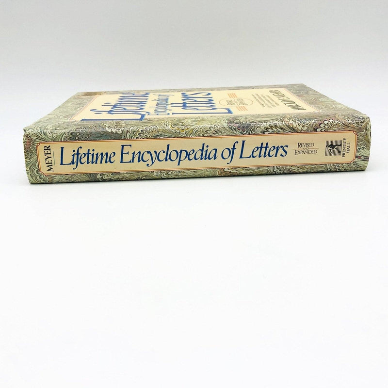 Lifetime Encyclopedia Of Letters Hardcover Harold E Meyer 1992 Professional 3