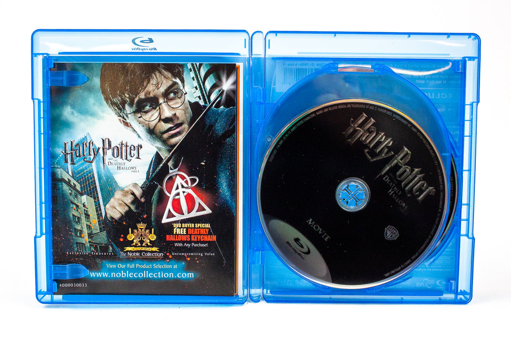 Harry Potter & The Deathly Hallows Part 1 - 3 Disc Set (w/ DVD & Blu-Ray) | USED