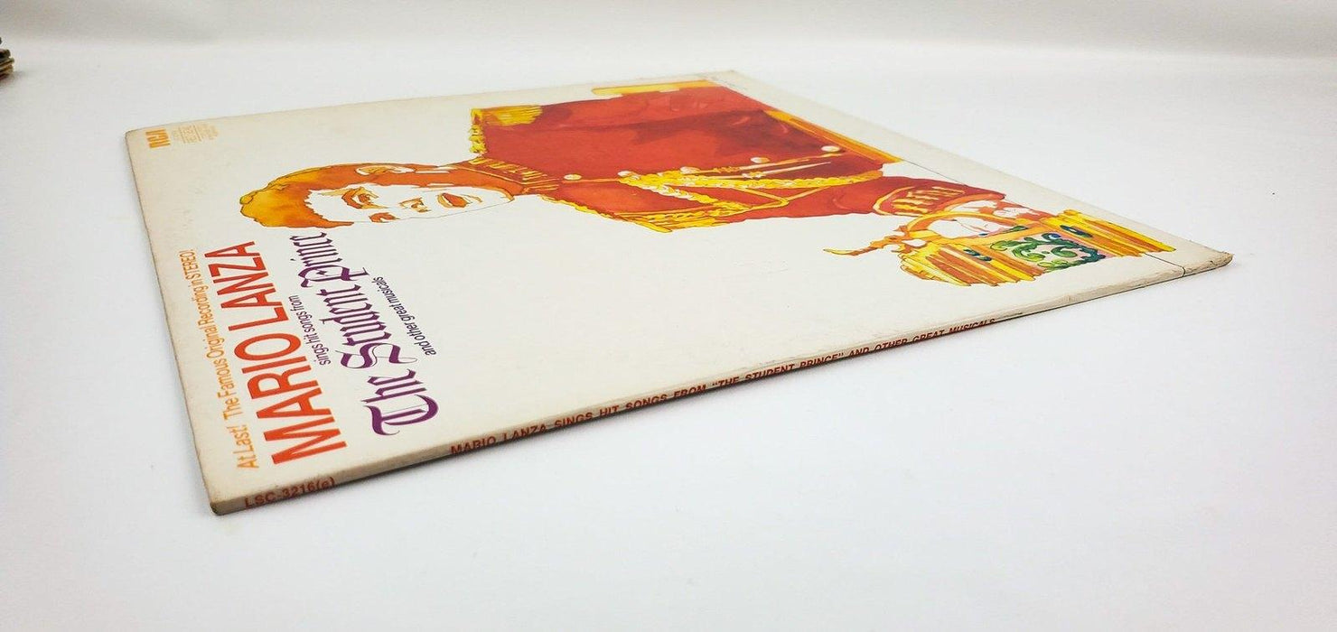 Mario Lanza The Student Prince 33 RPM LP Record RCA Reissue 3