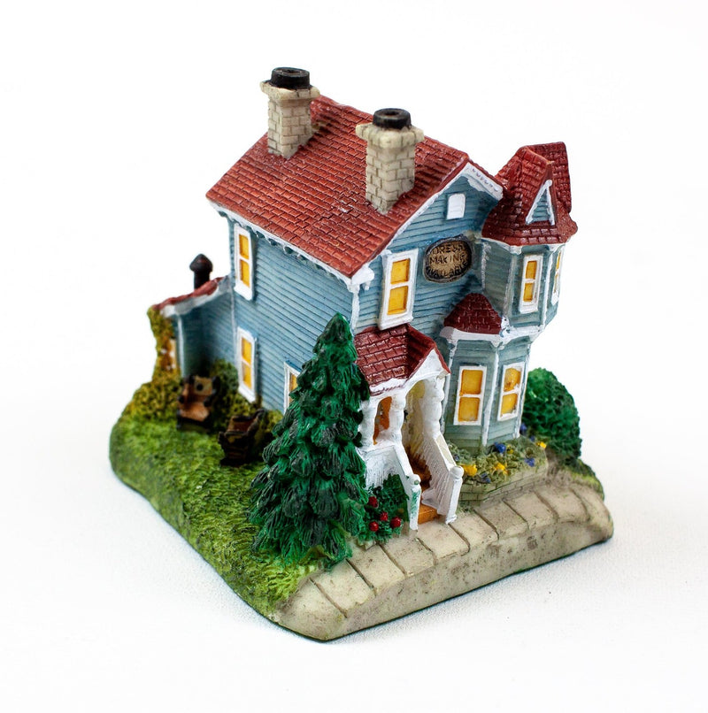 Liberty Falls Miniature Home of Seamstress Penney & Mountainview Church All in 1 4