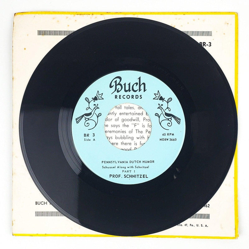 Professor Schnitzel Schussel With Schnitzel Pennsylvania Dutch Comedy 1962 3