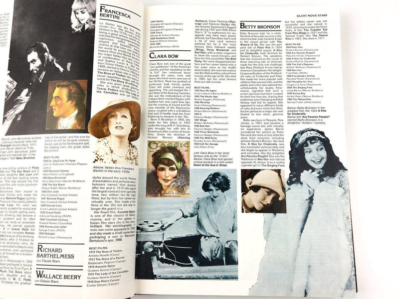 The World's Great Movie Stars & Their Films Ken Wlaschin 1984 Peerage 7