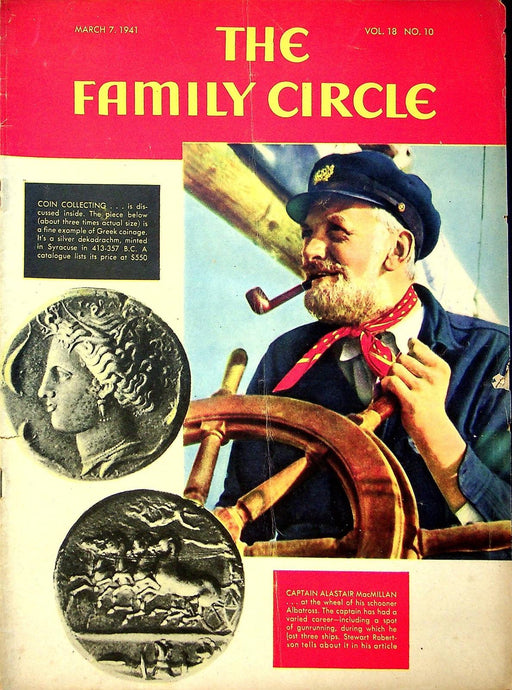 The Family Circle Magazine March 7 1941 Coin Collecting, Cpt Alastair MacMillan 1