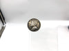 President John F Kennedy Tie Clip 1" JFK Side Profile Round Coin Silver Color 2