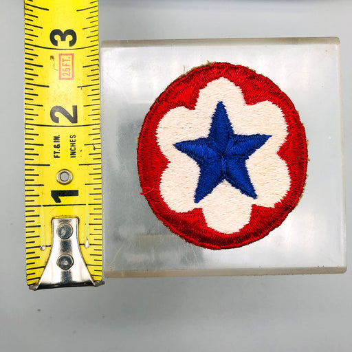 WW2 US Army Patch Service Forces Blue Star Shoulder Sleeve Insignia SSI Snow 1