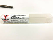 Ball Nose End Mill 9/32" x 2-1/2" Solid Carbide 3/4" LOC Cleveland C63542 4-FL 2