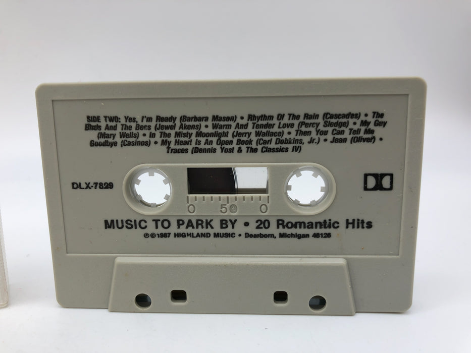 Music to Park By 20 Romantic Rock and Roll Hits Cassette Album Deluxe 1987 3