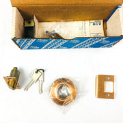 Yale Entry Door Knob Lockset BR5237 Brandywine 207N US10 Satin Bronze New NOS 12