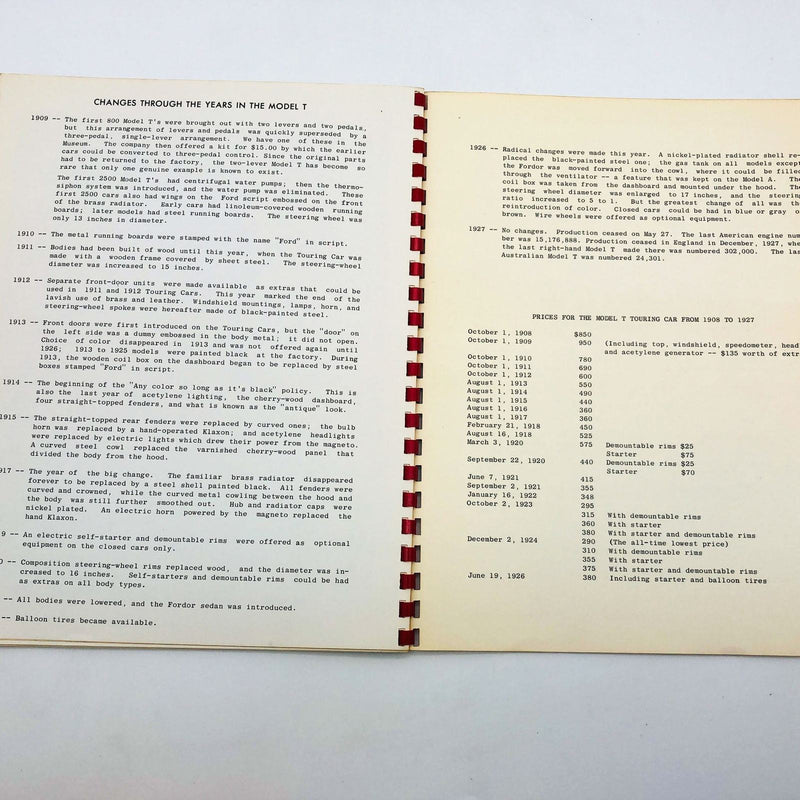 Fifteen Million Tin Lizzies Ford Model T William Swigart Museum Signed Autograph 8