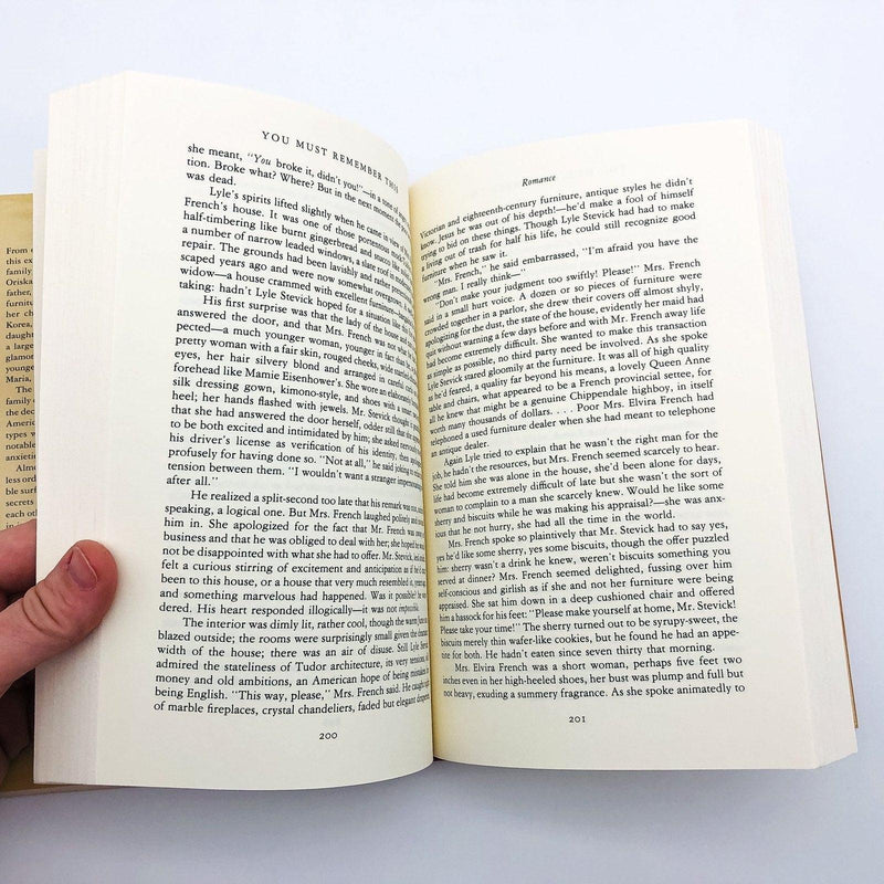 You Must Remember This Hardcover Joyce Carol Oates 1987 Family 1950s Korean Vet 9