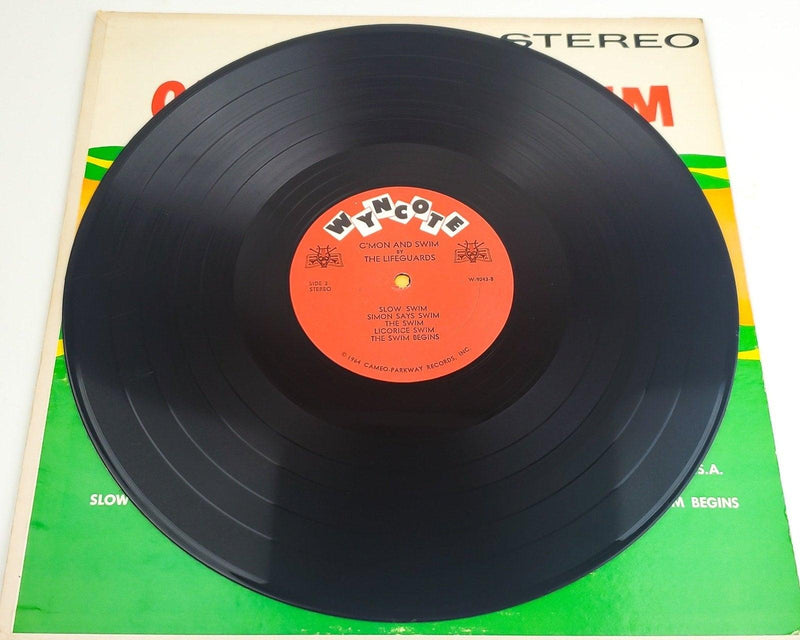 The Lifeguards C'mon And Swim 33 RPM LP Record Wyncote 1964 SW-9043 7