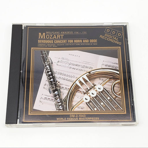 Mozart Sensuous Concert for Horn & Oboe Album CD World Famous Masterpieces 1