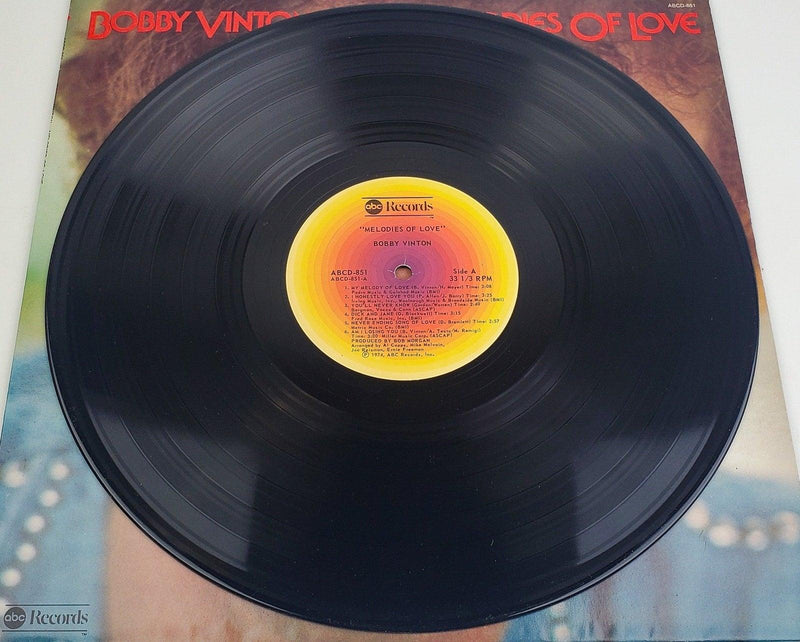 Bobby Vinton Melodies Of Love 33 RPM LP Record ABC Records 1974 ABCD-851 5