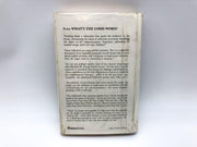 What's The Good Word William Safire 1982 Times Books HC 1st Ed/Print EX Library 2