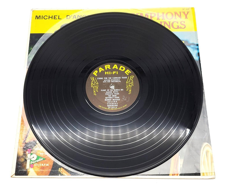 Michel D'Angelo And Orchestra Plays A Symphony Of Strings 33 LP Record Parade 5