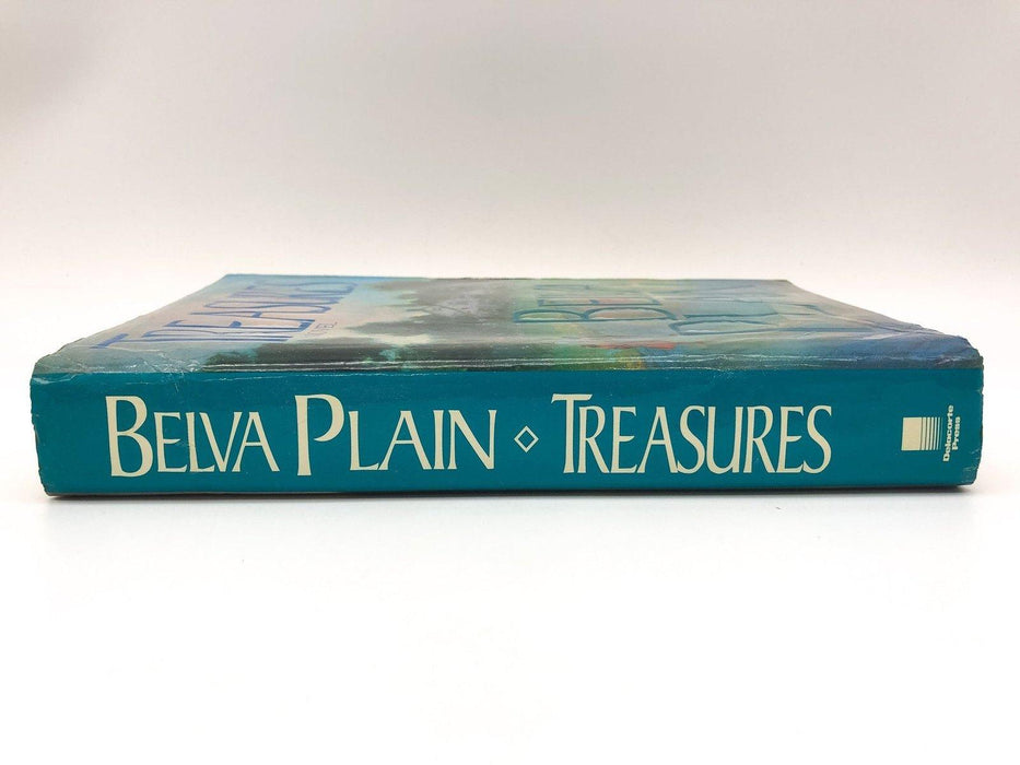 Treasures Belva Plain 1992 Delacorte Press First Edition Hardcover 3