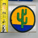 WW2 US 103rd Infantry Division Patch Cactus Embroidered No Glow Black Border 2