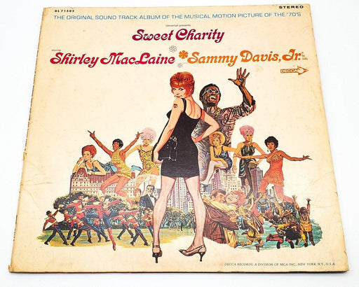 Shirley MacLaine & Sammy Davis Jr. Sweet Charity 33 RPM LP Record Decca 1969 A 1