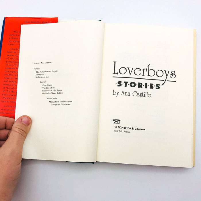 Loverboys Hardcover Ana Castillo 1996 Lovers Humorous Short Stories 1st Edition 7