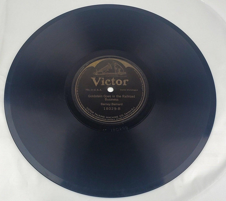 Barney Bernard Cohen At The Telephone 78 RPM Single Record Victor 1916 3