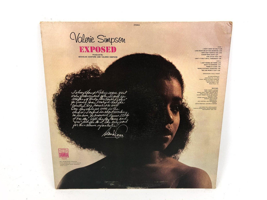 Valerie Simpson Exposed Vinyl Record TS311 Tamla US First Pressing 1971 3