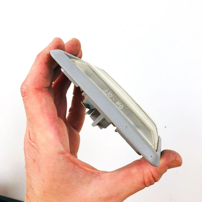 Mitsubishi MB217797 Room Lamp Assembly Gray Genuine OEM New Old Stock NOS 5