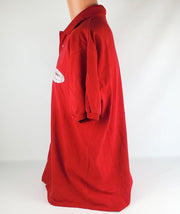 Vintage 90's JERZEES Polo Shirt Short Sleeve Red XL Da Vinci's 3