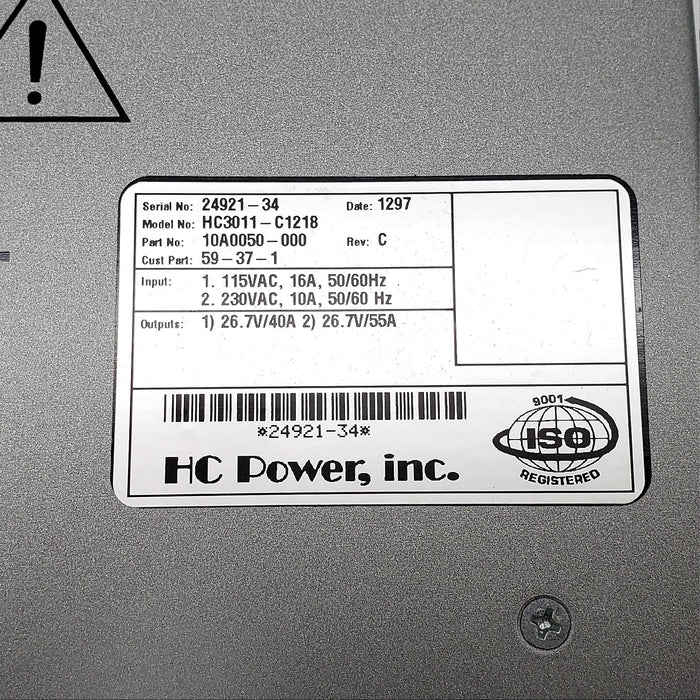 HC Power 10A0050-000, HC3001-C1215 MOFSET Switching Power Supply