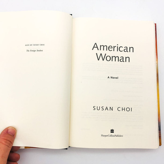 American Woman Hardcover Susan Choi 2003 Radical Activist California 7