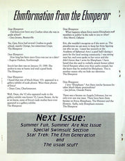 Ehmphasis Erica Ehm Quarterly Fanzine 1994 Vol 6 # 39 Parody Fanzine 3