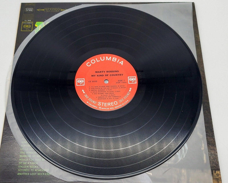 Marty Robbins My Kind Of Country 33 RPM LP Record Columbia 1967 CS 9445 5