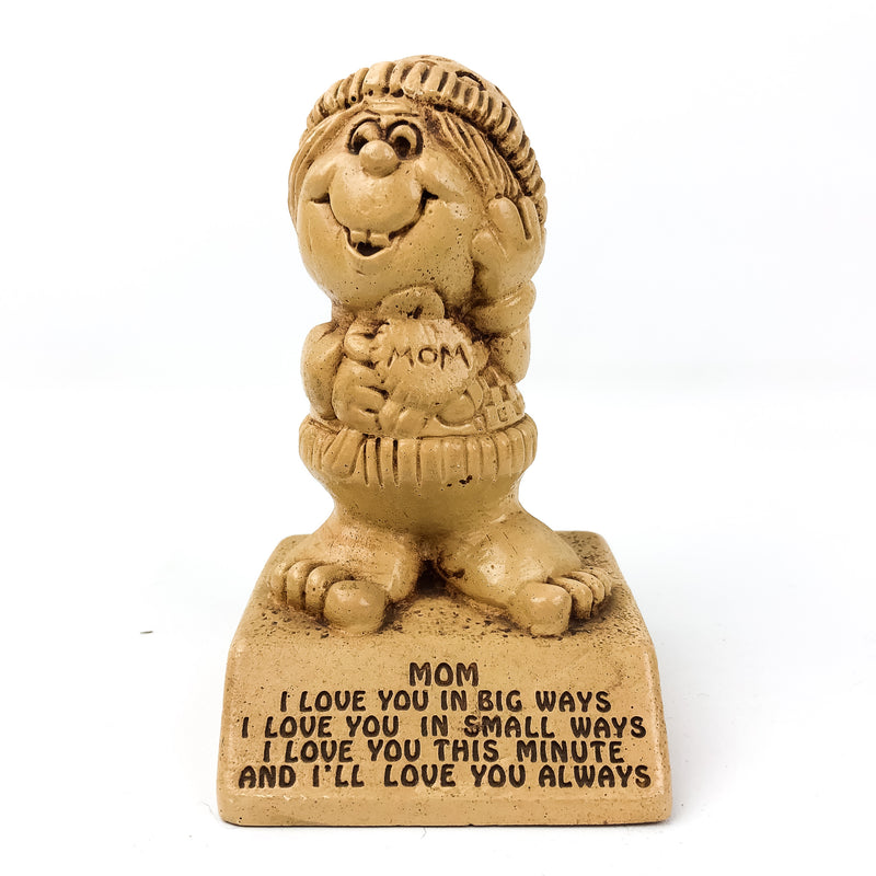 Paula Figurine Big Ways Small Ways I Love You Mom Statue Little Boy W-360