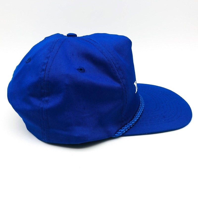 Vintage Yaesu Trucker Hat Snapback Ham Radio Dayton Ohio 1995 Blue Cobra Cap 2 6