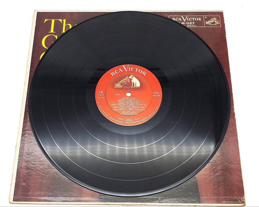 Mario Lanza The Great Caruso 33 RPM LP Record RCA 1958 LM-1127 6