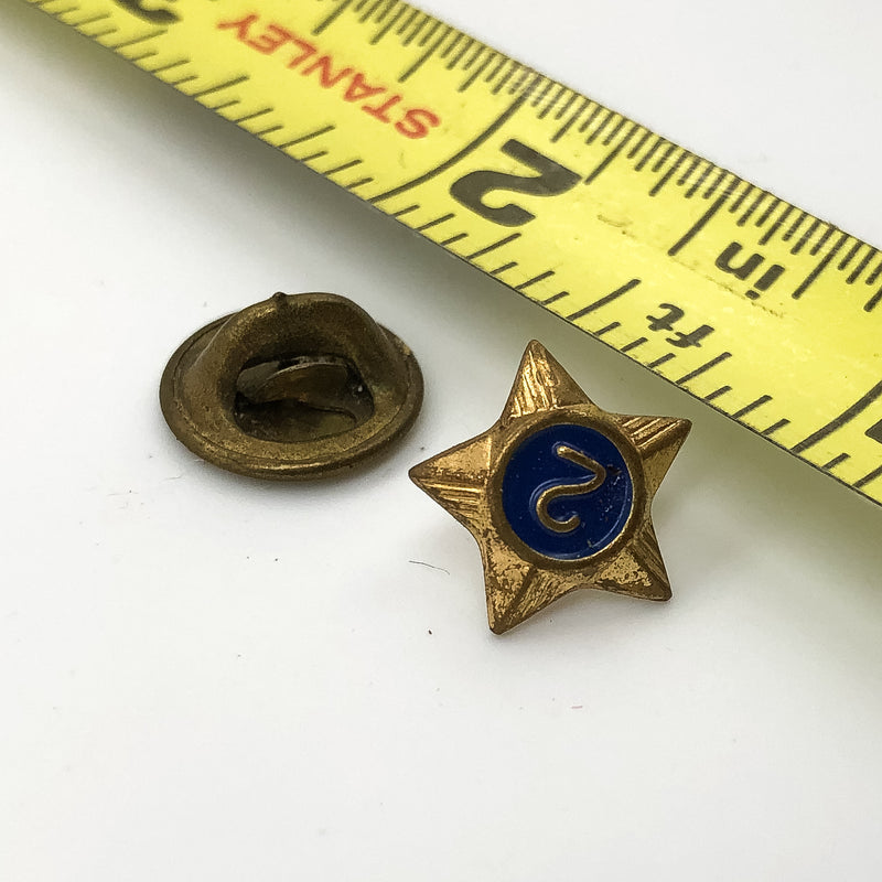 Boy Scouts of America BSA Service Tenure Award Star Two 2 Year 4