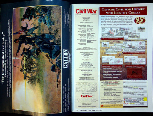 America's Civil War Magazine July 2007 Vol 20 No 3 The First Machine Guns 2