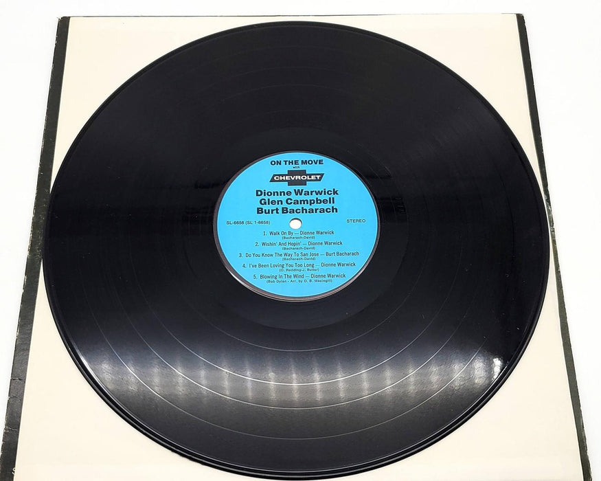 Dionne Warwick On The Move 33 RPM LP Record Chevrolet 1969 SL-6658 5