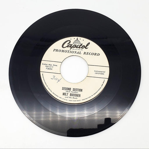 Milt Buckner And His Music Second Section Dinner Date Promo Record Capitol 1957 1