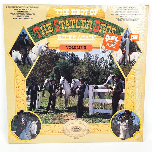 Statler Brothers The Best Of Vol II Record 33 RPM LP SRM1-5024 Mercury 1979 1