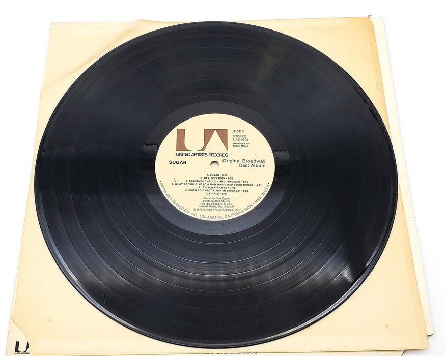 Robert Morse Sugar Original Broadway Cast 33 RPM LP Record United Artists 1972 6