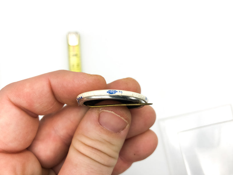 Vintage Kennedy Pinback Button Be-In Buttons Houston Texas White Blue Red 2