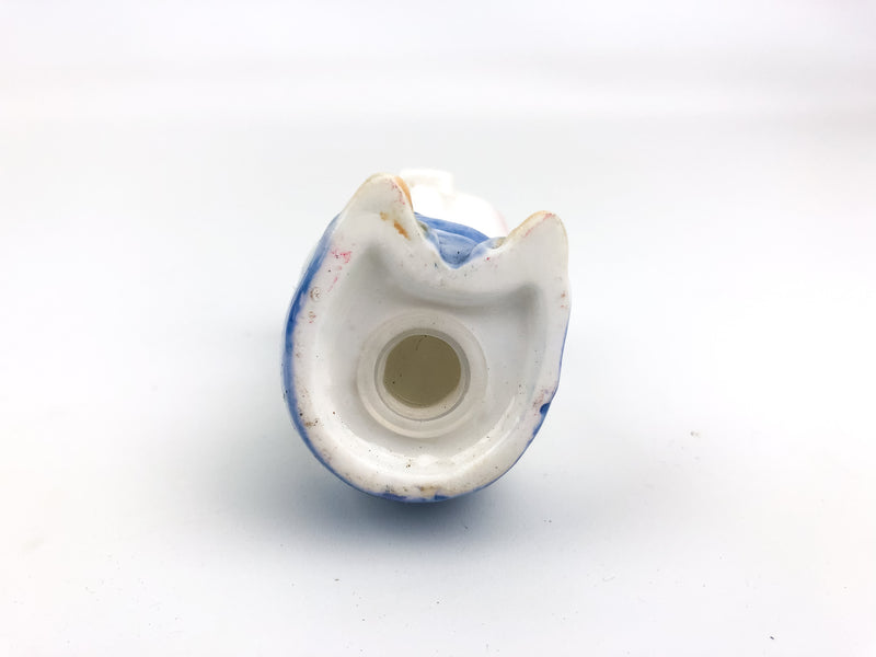 Porky Pig Salt & Pepper Shaker Little Piggy Rosy Cheeks Blue Overalls 3"