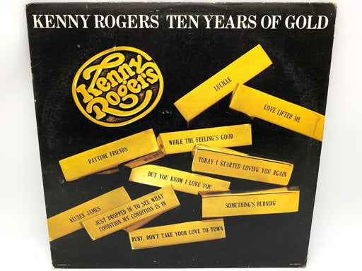 Kenny Rogers Ten Years of Gold Record 33 RPM LP UA-LA835-H United Artists 1978 1