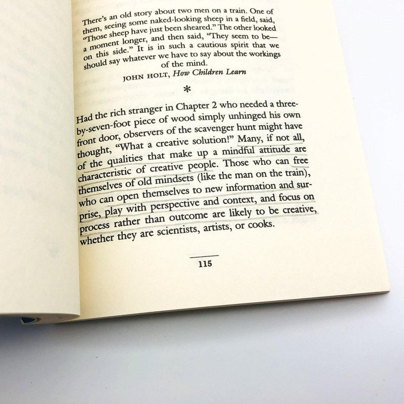 Mindfulness Paperback Ellen J Langer 1989 Attention Consciousness Beliefs Action 11