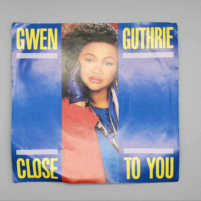 Gwen Guthrie They Long To Be Close To You Single Record Polydor 1986 885 528-7 1