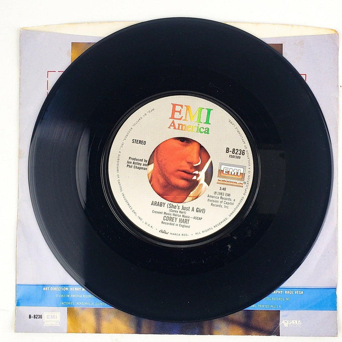 Corey Hart It Ain't Enough Record 45 RPM Single B-8236 EMI 1983 3